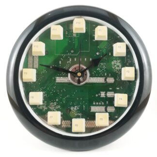 Round motherboard clock